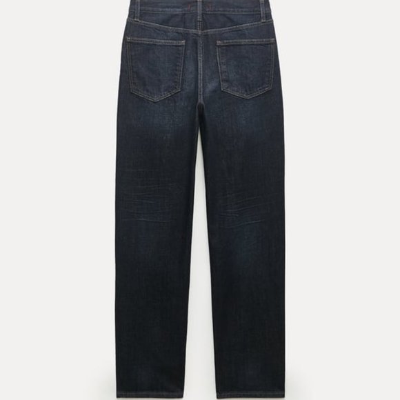 ZARA RELAXED MID WAIST JEANS - Picture 2 of 12